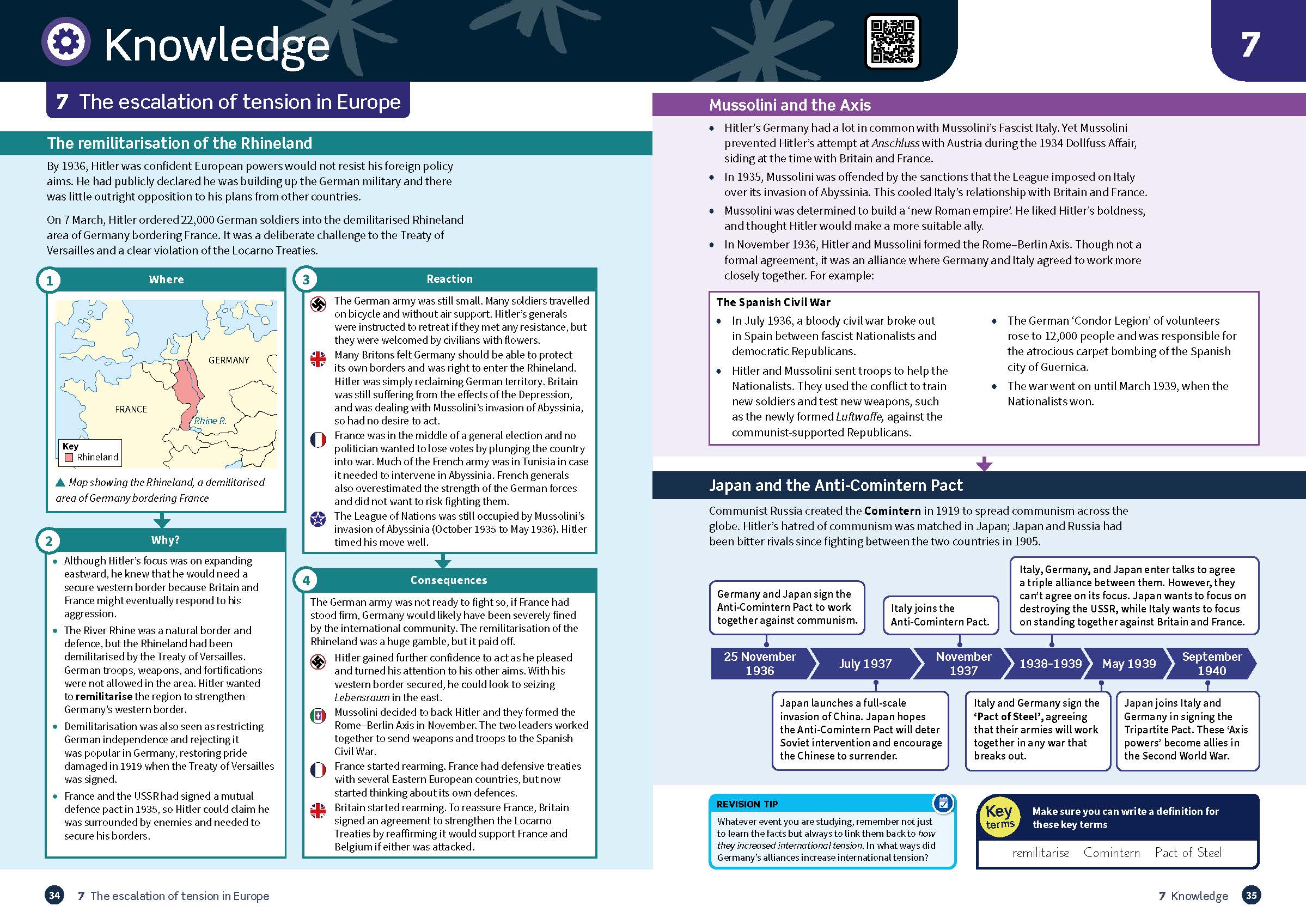 Oxford Revise: AQA GCSE History: Conflict and tension: The inter-war ...